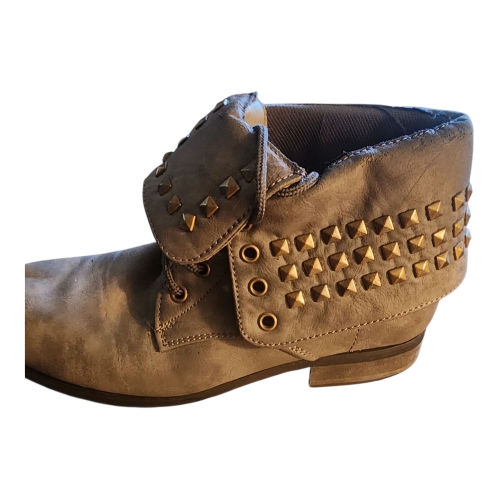 C A COLLECTION Studded Brown Women's Shoes SIZE 6 - Picture 3 of 6